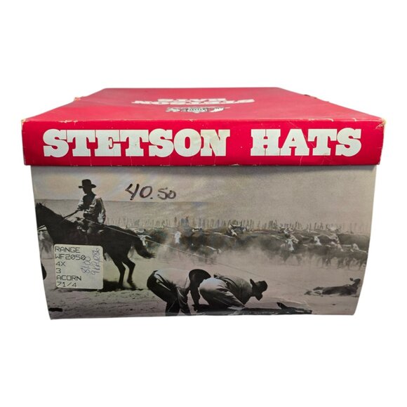 Stetson Range WF2050 4X Beaver Hat in Acorn 3" Brim Size 7 3/8 w/ Box Made USA - Picture 16 of 16